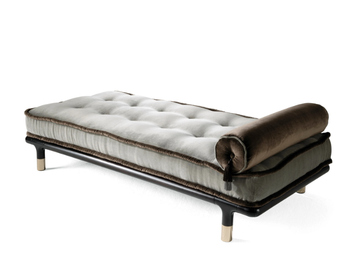 WOODSTOCK - Contemporary style upholstered fabric day bed by ETRO Home Interiors - view 3